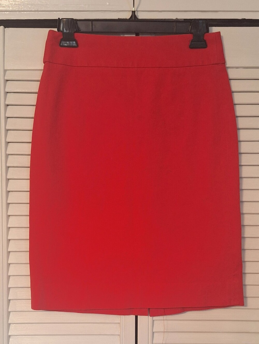 Banana Republic Vintage Y2K Red Pencil Skirt Sz 2 *O - Picture 2 of 5